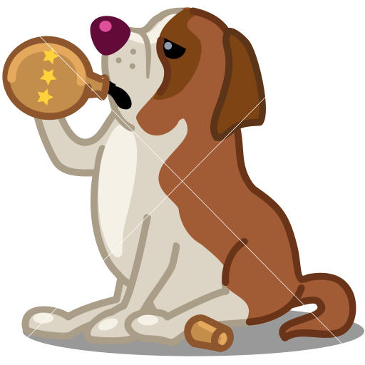 Dog St Bernard